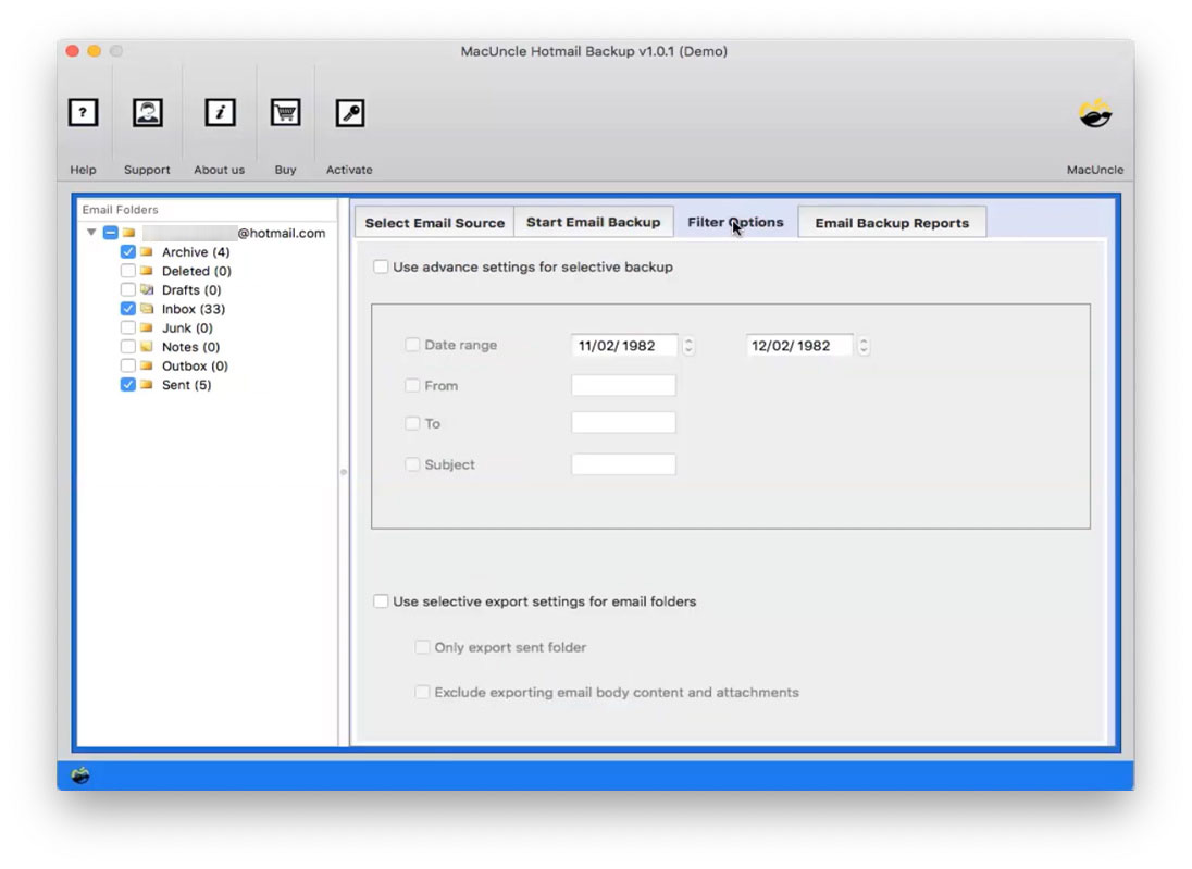 add hotmail to mac mail