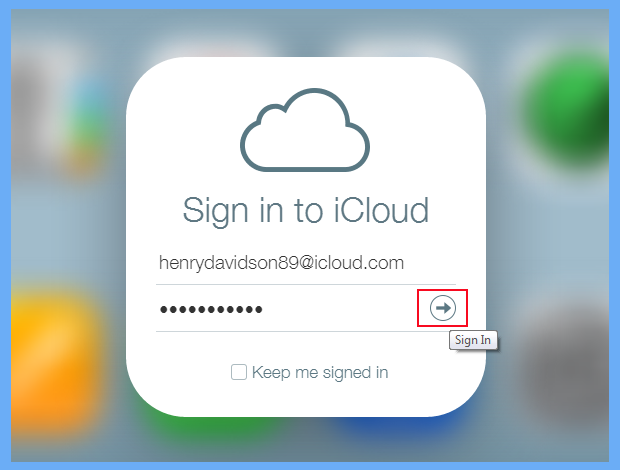 start icloud account